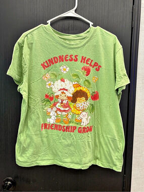 Strawberry Shortcake Kindness Helps Friendship Grow Graphic T-Shirt Graphic Tee